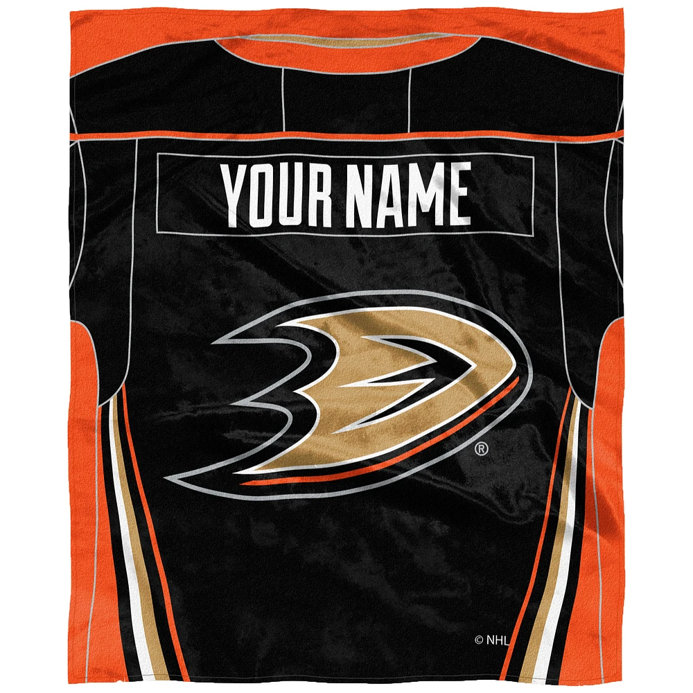 The Northwest Company Anaheim Ducks 50'' x 60'' Personalized Silk Touch Throw