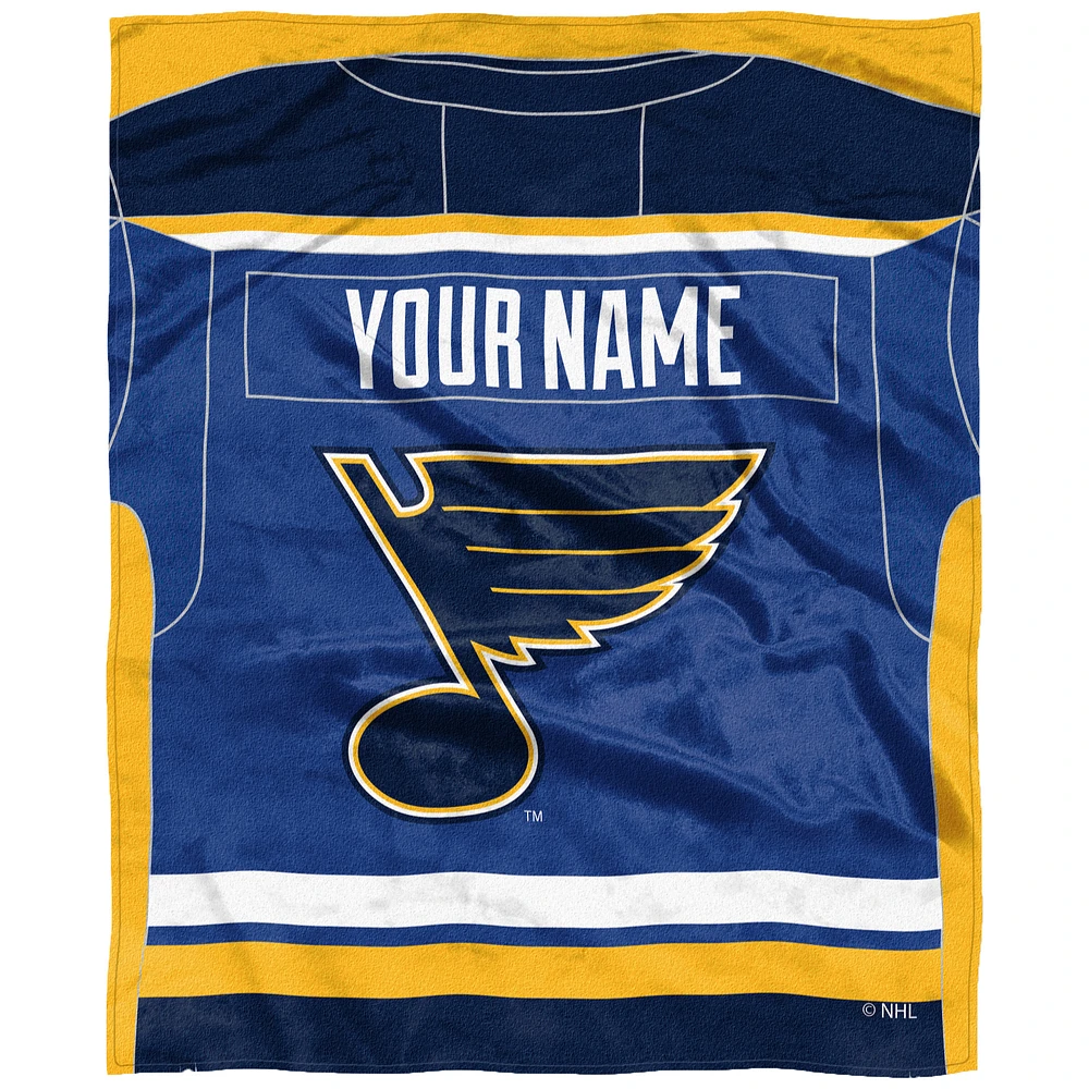The Northwest Company St. Louis Blues 50'' x 60'' Personalized Silk Touch Throw