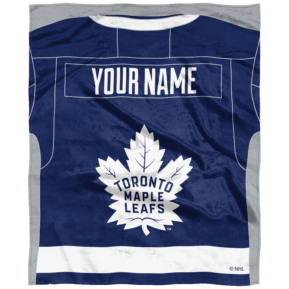 The Northwest Company Toronto Maple Leafs 50'' x 60'' Personalized Silk Touch Throw