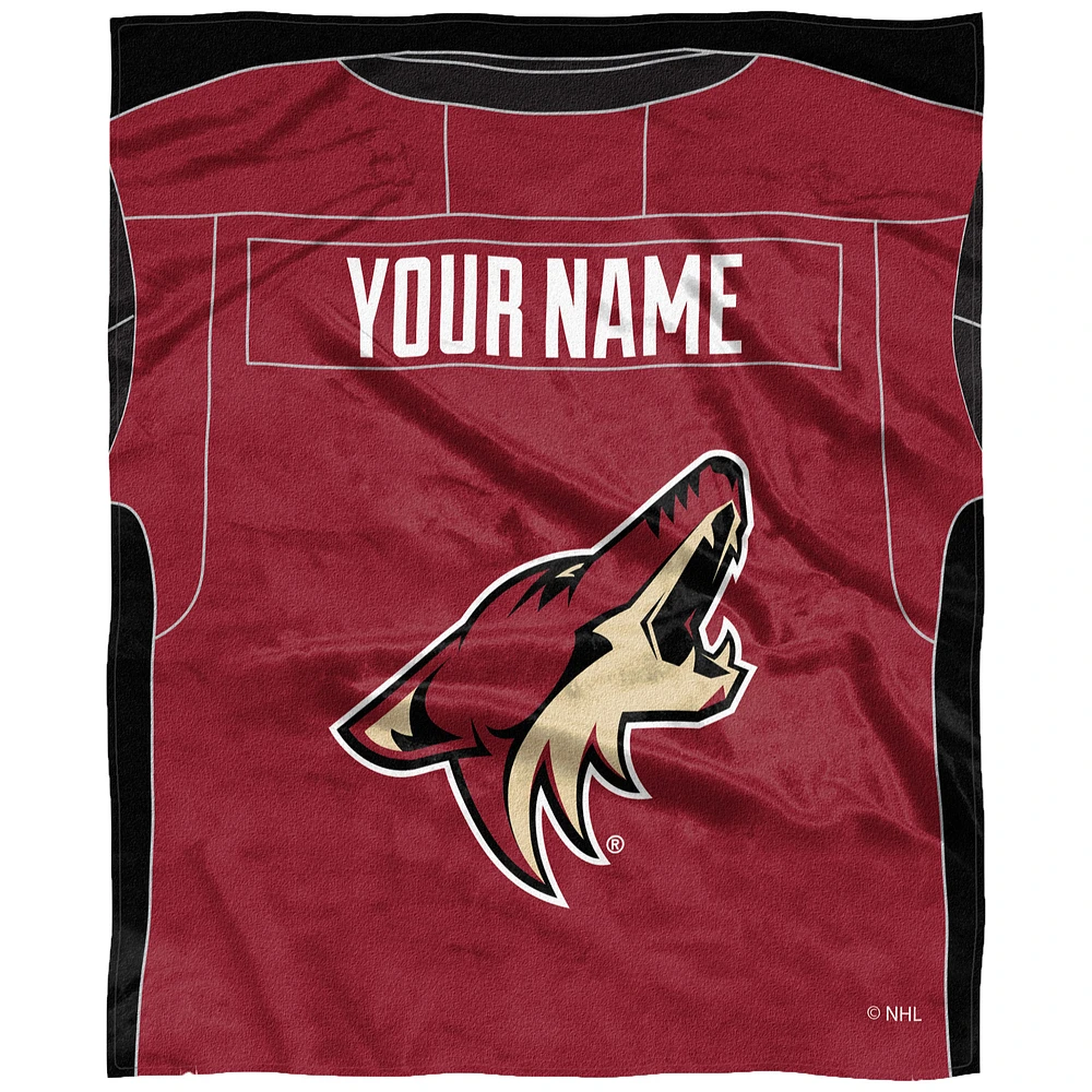 The Northwest Company Arizona Coyotes 50'' x 60'' Personalized Silk Touch Throw
