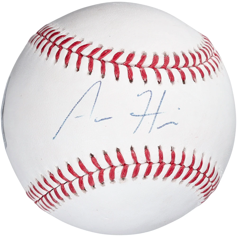 Aaron Hicks Los Angeles Angels Autographed Baseball