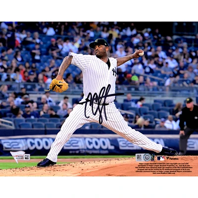 CC Sabathia New York Yankees Autographed 8" x 10" Pitching Photograph
