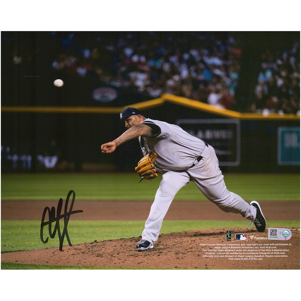 CC Sabathia New York Yankees Autographed 8" x 10" 3000th Strikeout Photograph