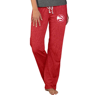 Women's Concepts Sport Red Atlanta Hawks Quest Knit Lounge Pants
