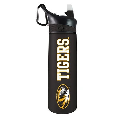 Black Missouri Tigers 24oz. Tritan Plastic Sport Bottle