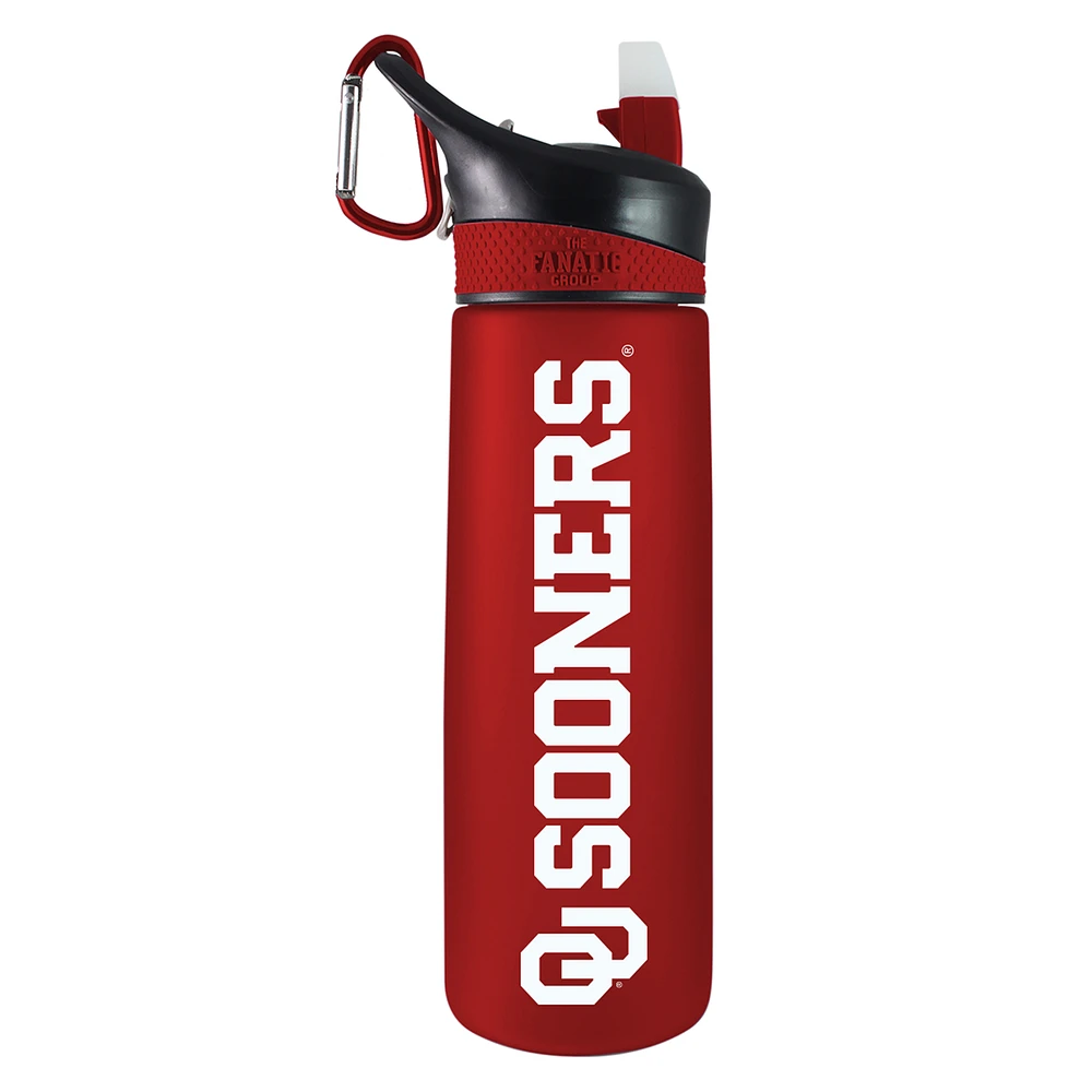 Crimson Oklahoma Sooners 24oz. Tritan Plastic Sport Bottle