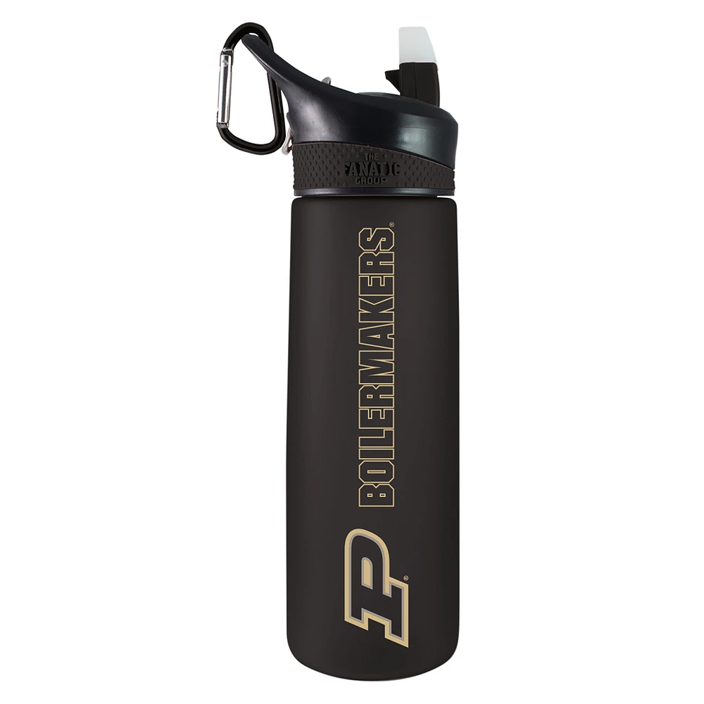 Black Purdue Boilermakers 24oz. Tritan Plastic Sport Bottle