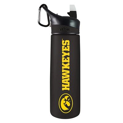 Black Iowa Hawkeyes 24oz. Tritan Plastic Sport Bottle
