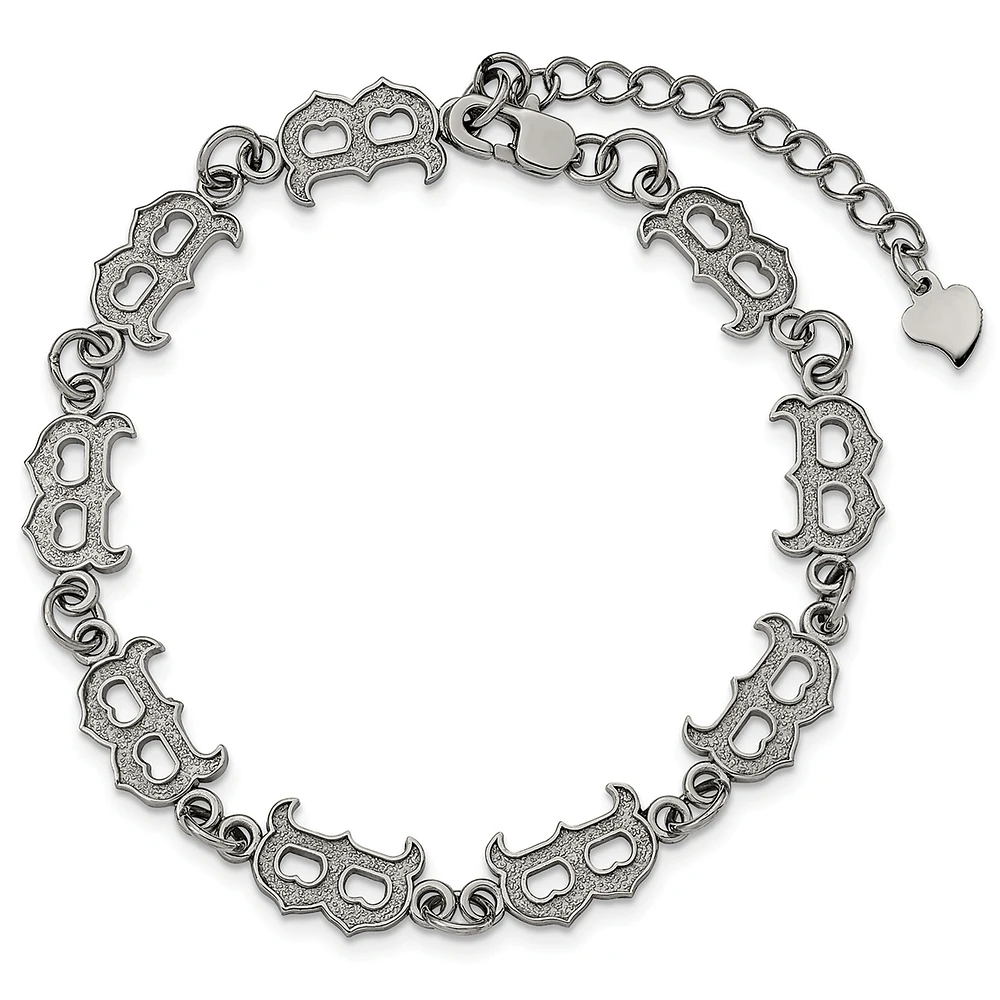 Women's Boston Red Sox Logo Bracelet with Extension