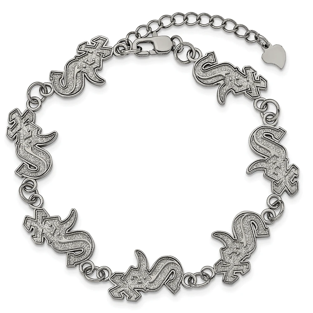 Women's Chicago White Sox Logo Bracelet with Extension