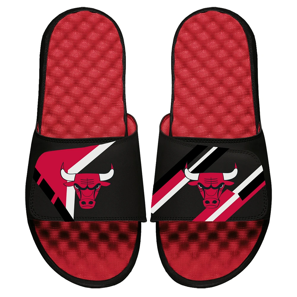 Youth ISlide Red Chicago Bulls Varsity Jacket Slide Sandals
