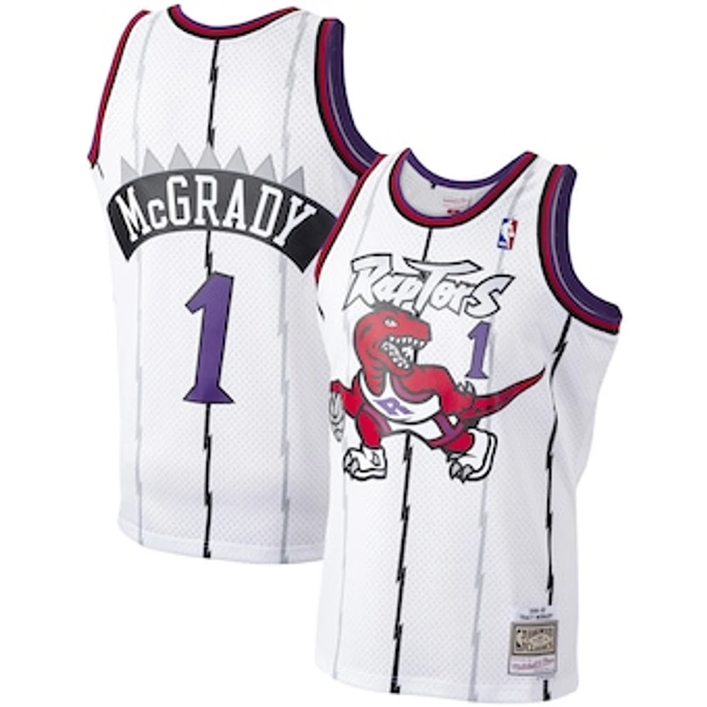 Men's Mitchell & Ness Tracy McGrady Toronto Raptors Hardwood Classics Swingman Jersey
