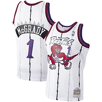 Men's Mitchell & Ness Tracy McGrady Toronto Raptors Hardwood Classics Swingman Jersey