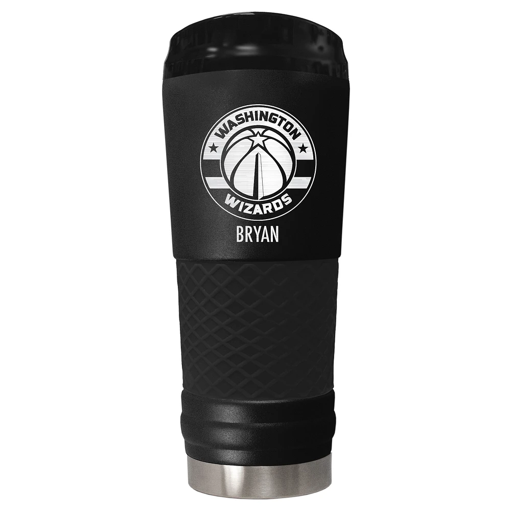 Black Washington Wizards 24oz. Personalized Stealth Draft Tumbler