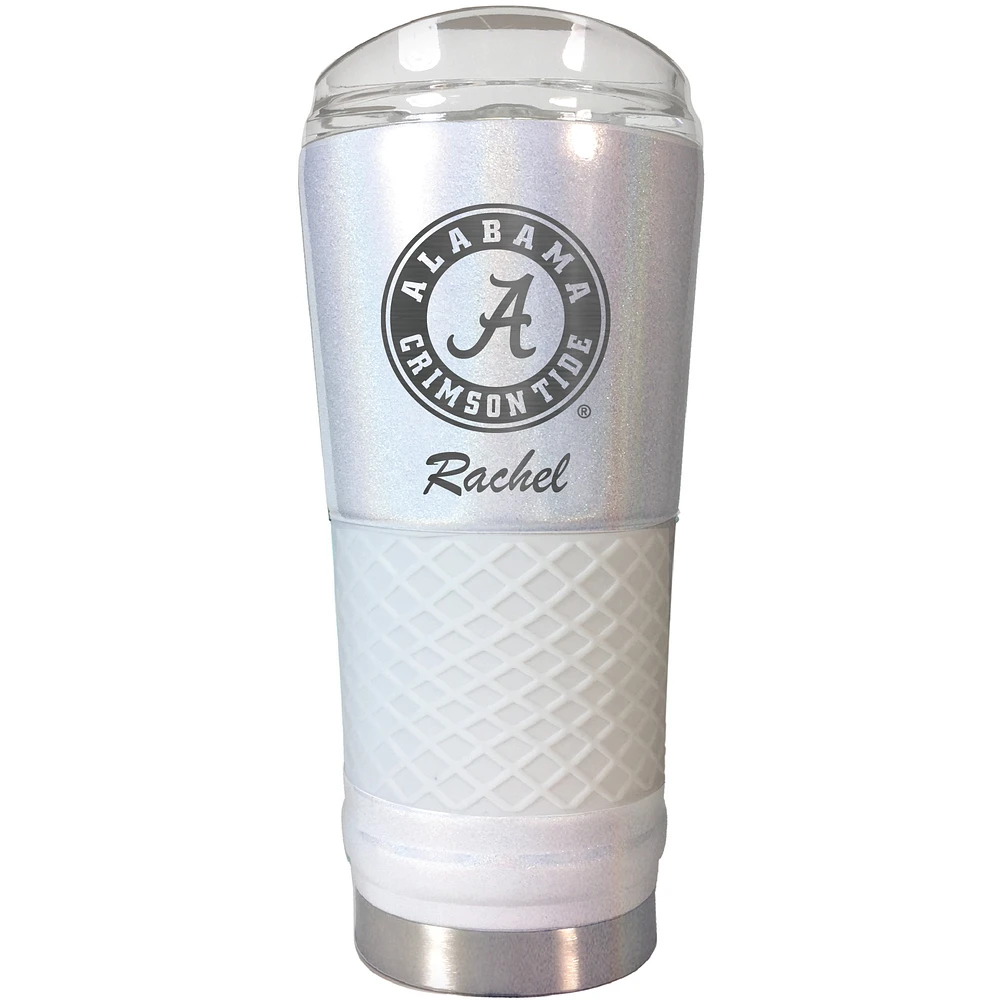 Alabama Crimson Tide 24oz. Personalized Opal Draft Tumbler