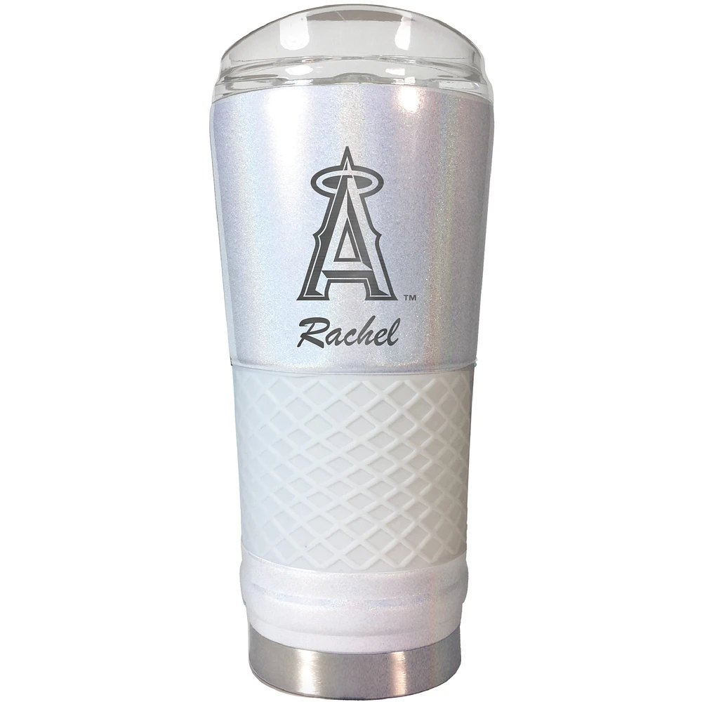 Los Angeles Angels 24oz. Personalized Opal Draft Tumbler