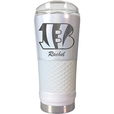 Cincinnati Bengals 24oz. Personalized Opal Draft Tumbler
