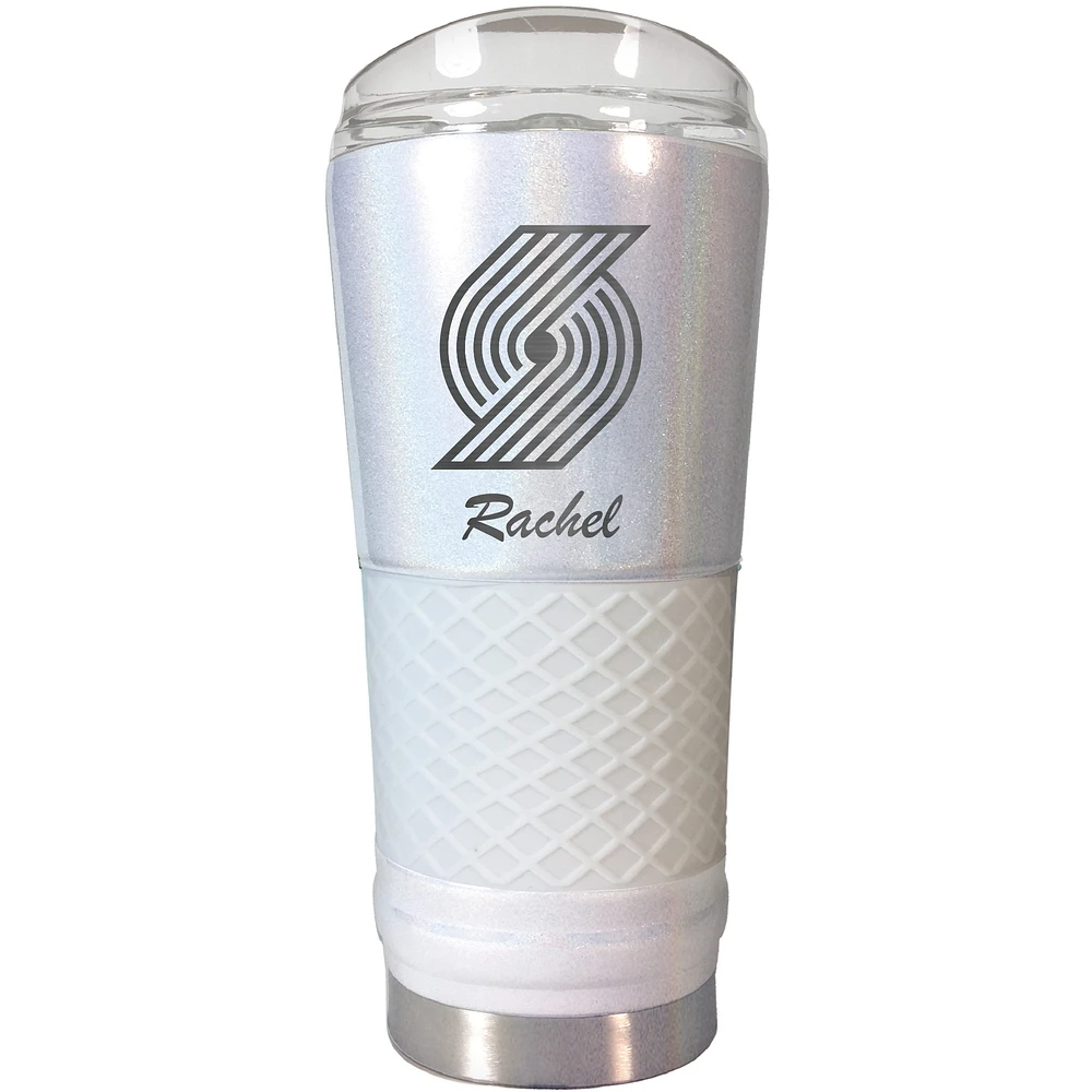 Portland Trail Blazers 24oz. Personalized Opal Draft Tumbler