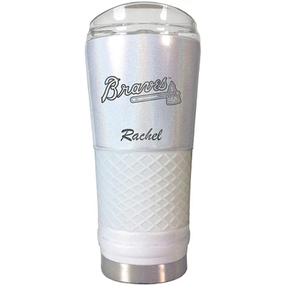 Atlanta Braves 24oz. Personalized Opal Draft Tumbler