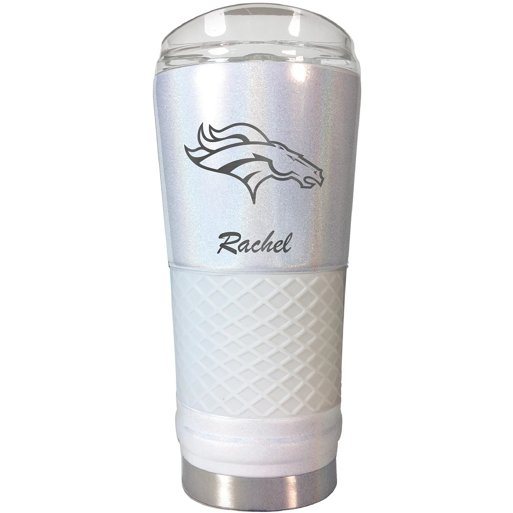 Denver Broncos 24oz. Personalized Opal Draft Tumbler