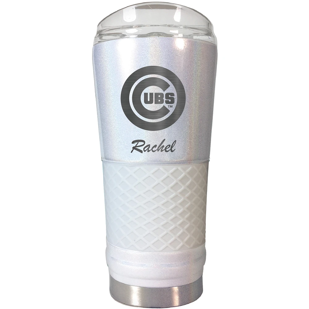 Chicago Cubs 24oz. Personalized Opal Draft Tumbler