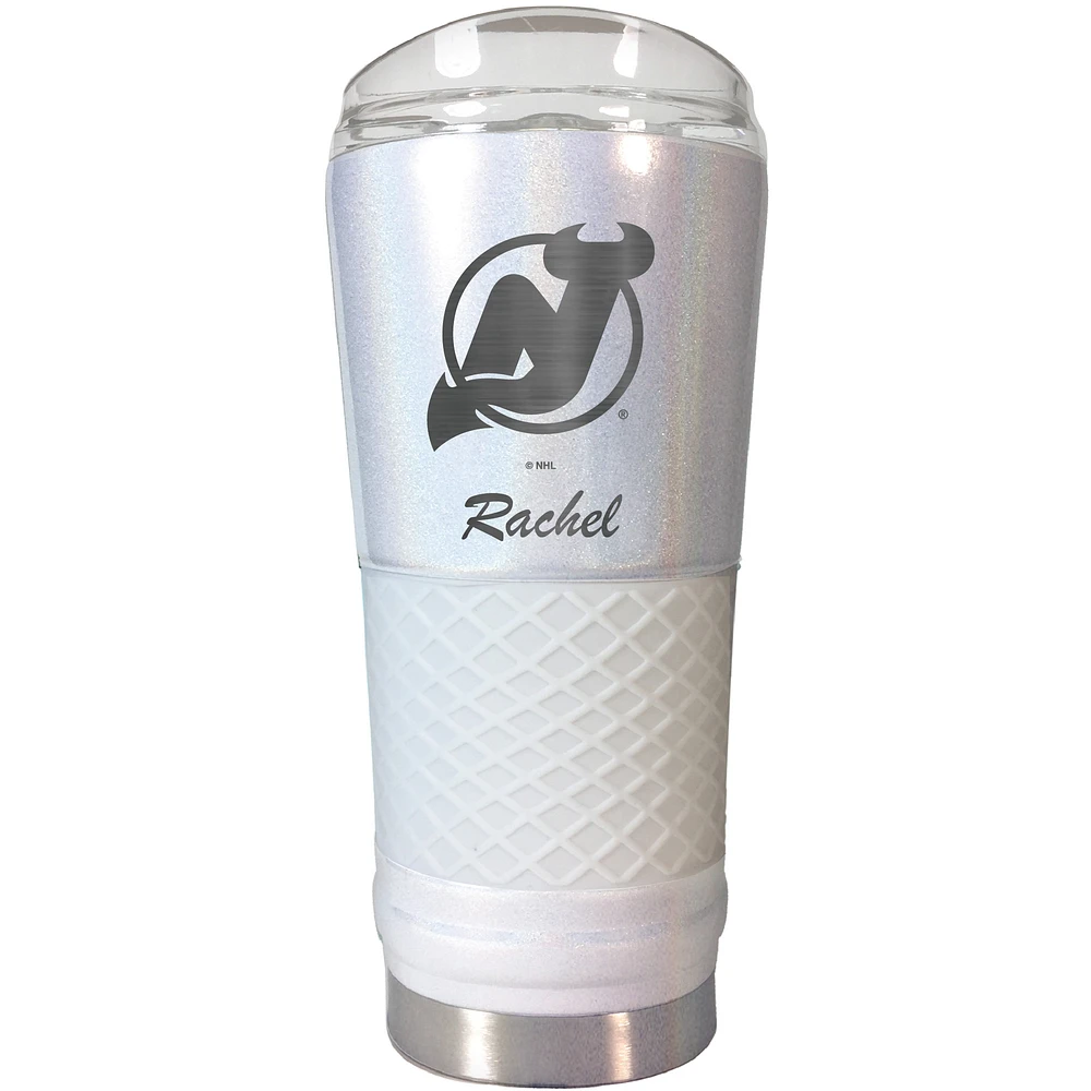 New Jersey Devils 24oz. Personalized Opal Draft Tumbler
