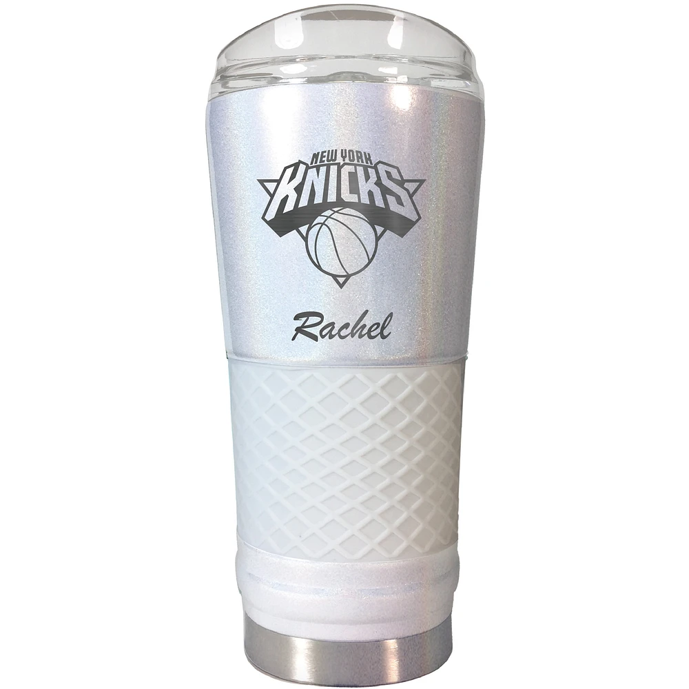 New York Knicks 24oz. Personalized Opal Draft Tumbler