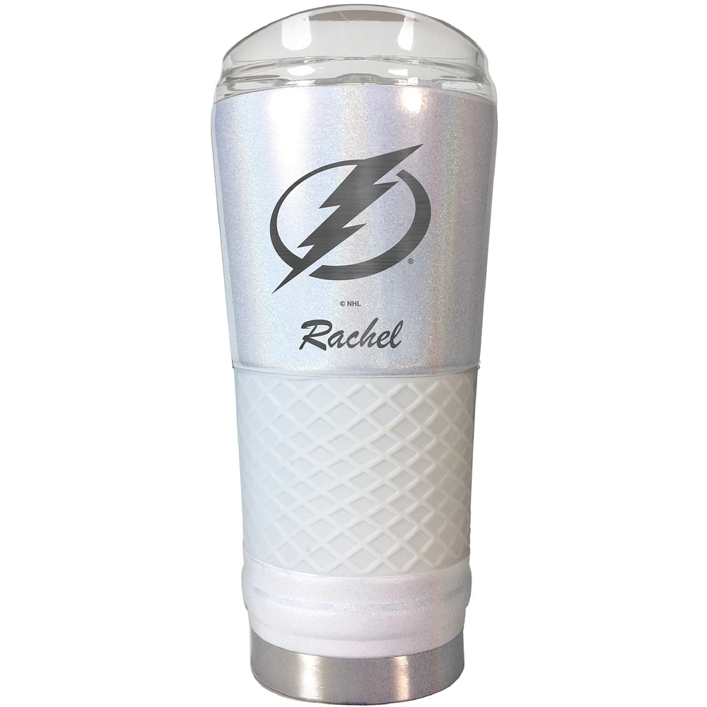 Tampa Bay Lightning 24oz. Personalized Opal Draft Tumbler