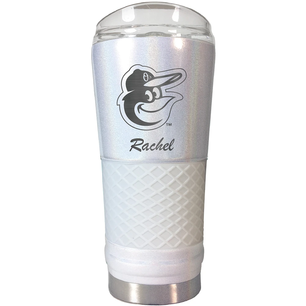 Baltimore Orioles 24oz. Personalized Opal Draft Tumbler