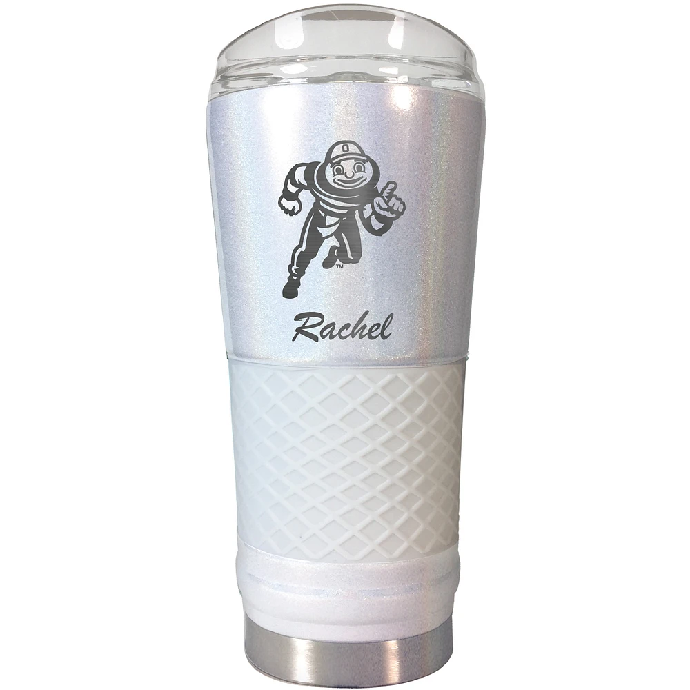 Ohio State Buckeyes 24oz. Personalized Opal Draft Tumbler