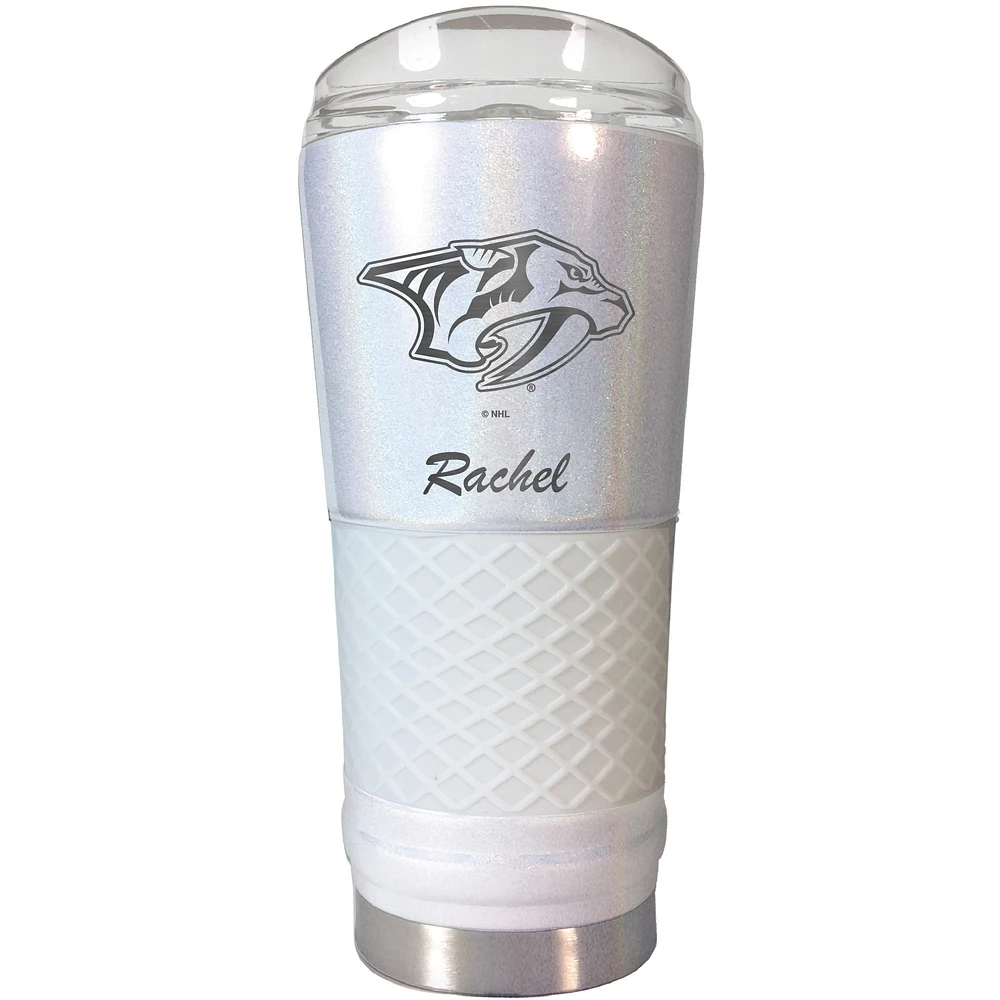 Nashville Predators 24oz. Personalized Opal Draft Tumbler