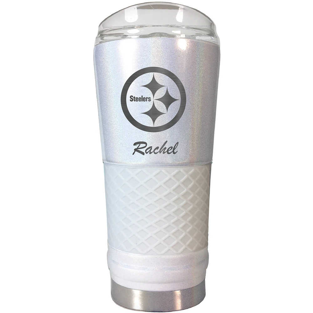 Pittsburgh Steelers 24oz. Personalized Opal Draft Tumbler