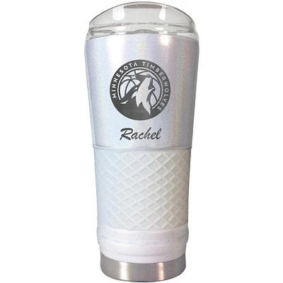 Minnesota Timberwolves 24oz. Personalized Opal Draft Tumbler