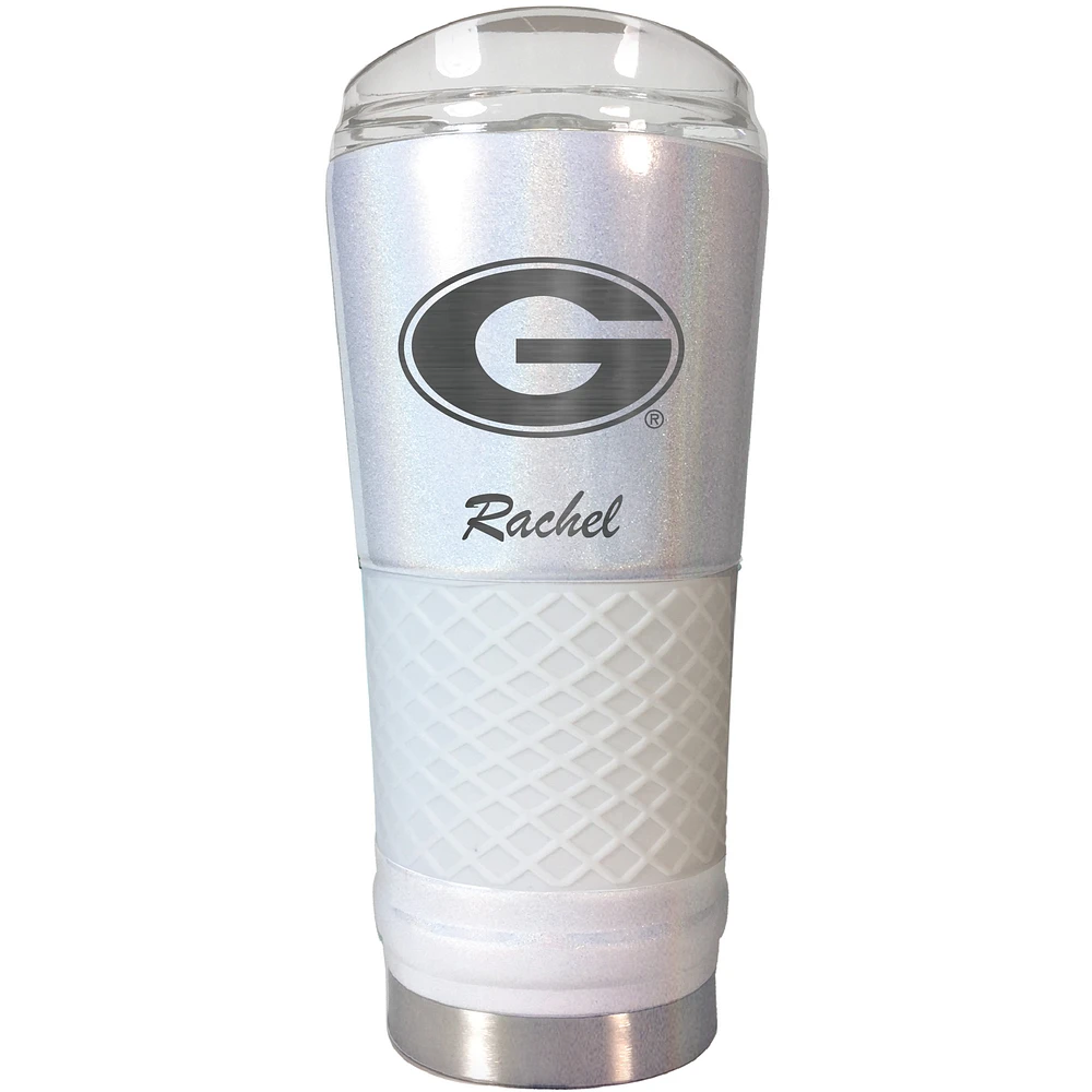 Georgia Bulldogs 24oz. Personalized Opal Draft Tumbler