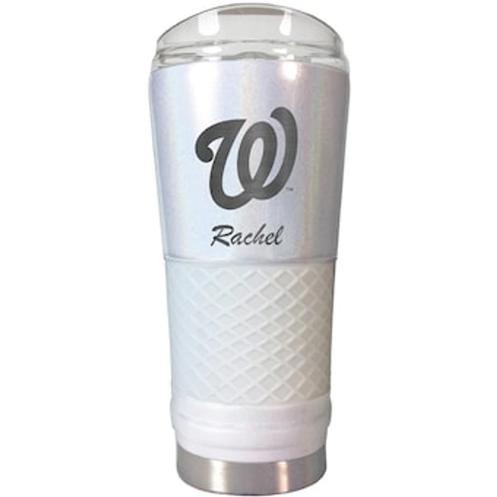Washington Nationals 24oz. Personalized Opal Draft Tumbler