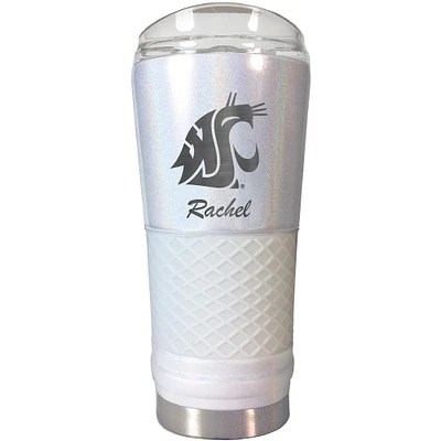 Washington State Cougars 24oz. Personalized Opal Draft Tumbler