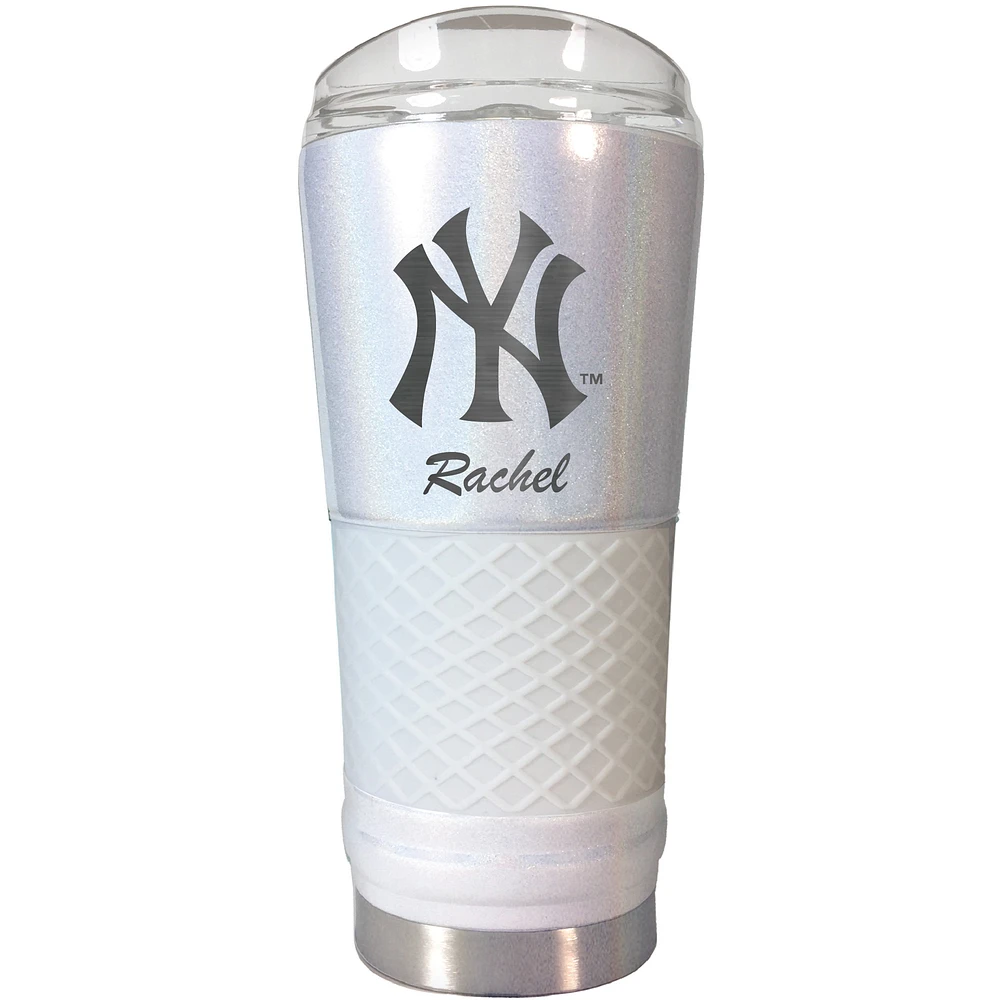 New York Yankees 24oz. Personalized Opal Draft Tumbler