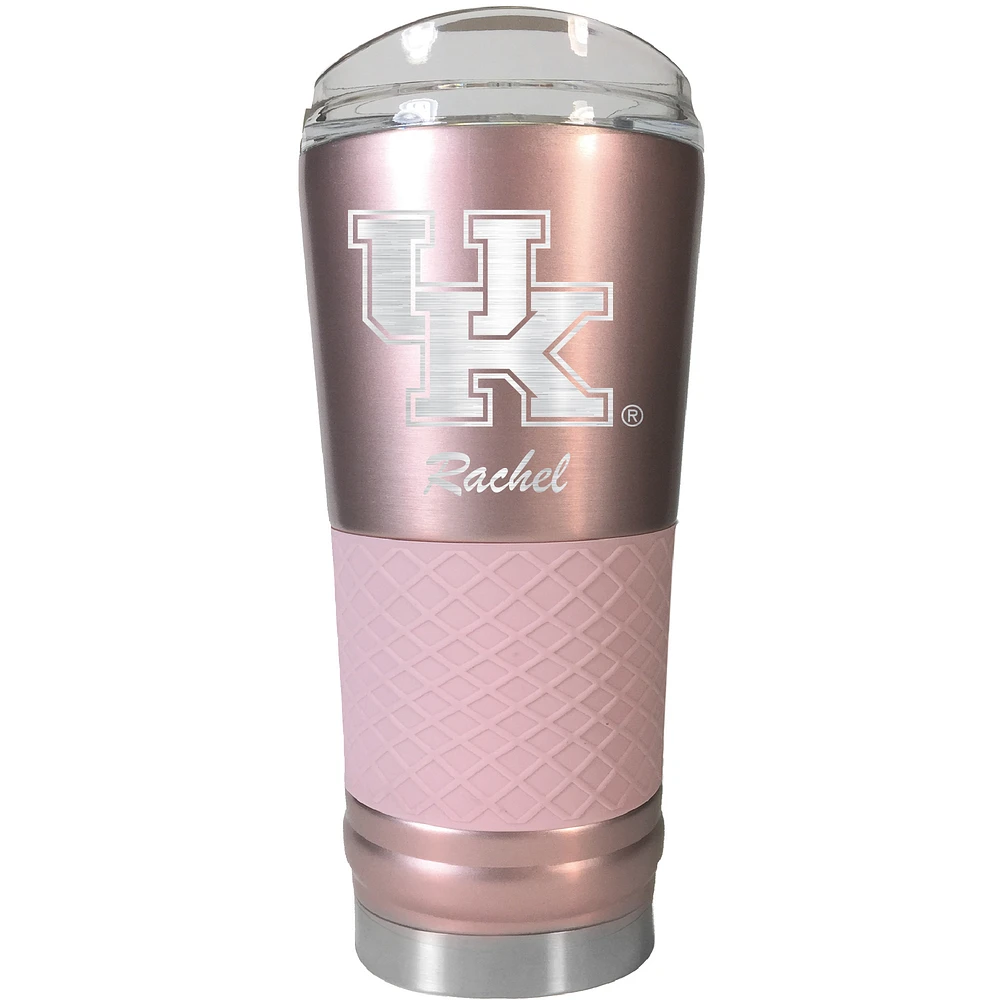 Kentucky Wildcats 24oz. Personalized Rose Gold Draft Tumbler