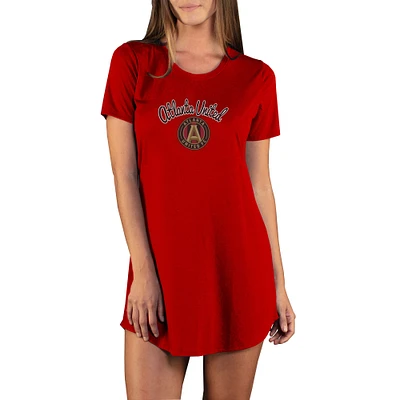 Women's Concepts Sport Red Atlanta United FC Marathon Knit Nightshirt