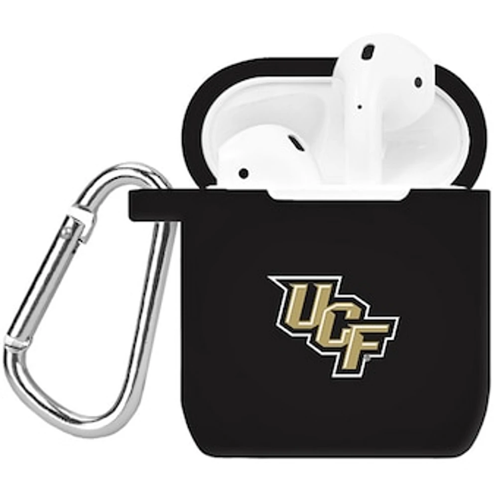 Black UCF Knights Silicone AirPods Case