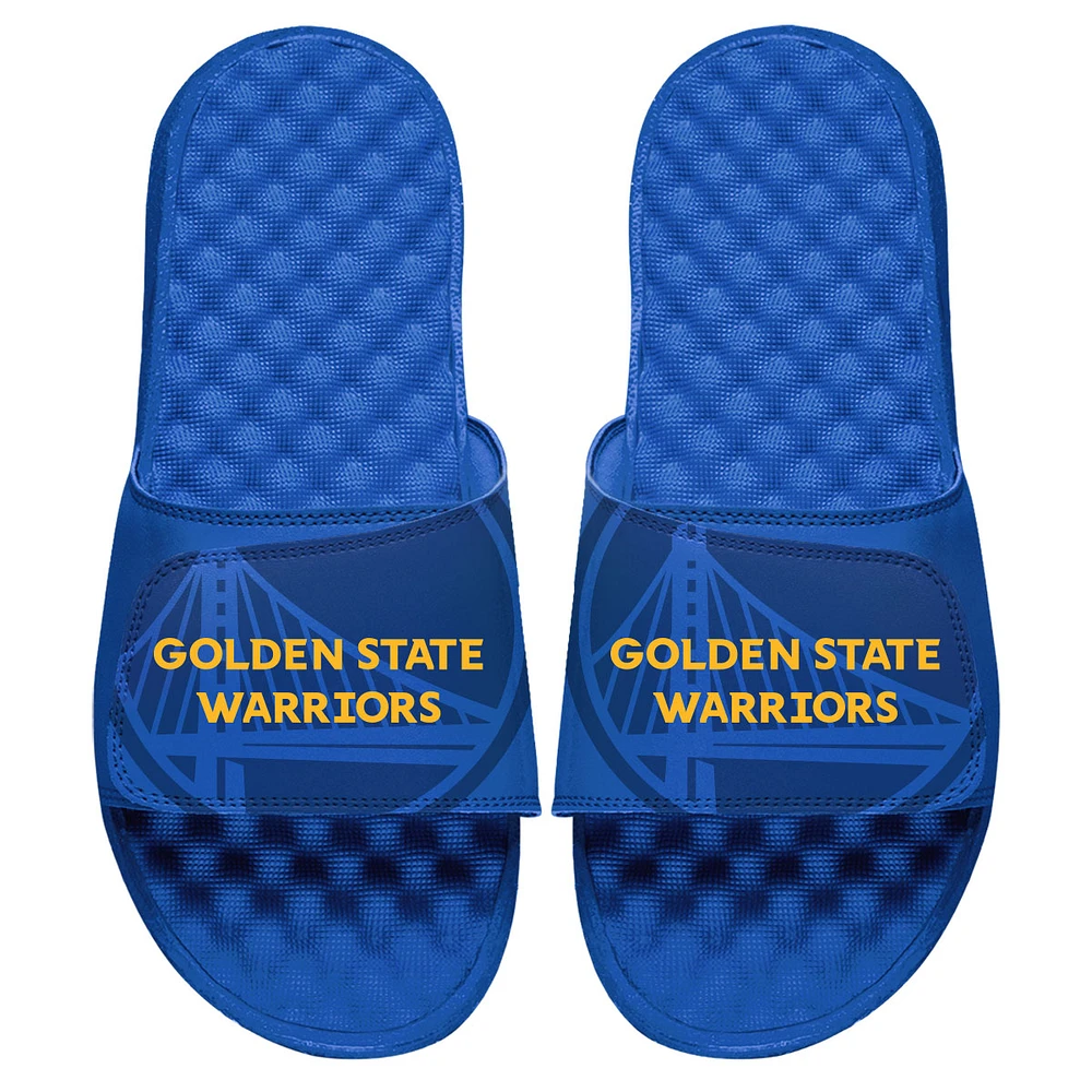 Men's ISlide Royal Golden State Warriors Tonal Pop Slide Sandals