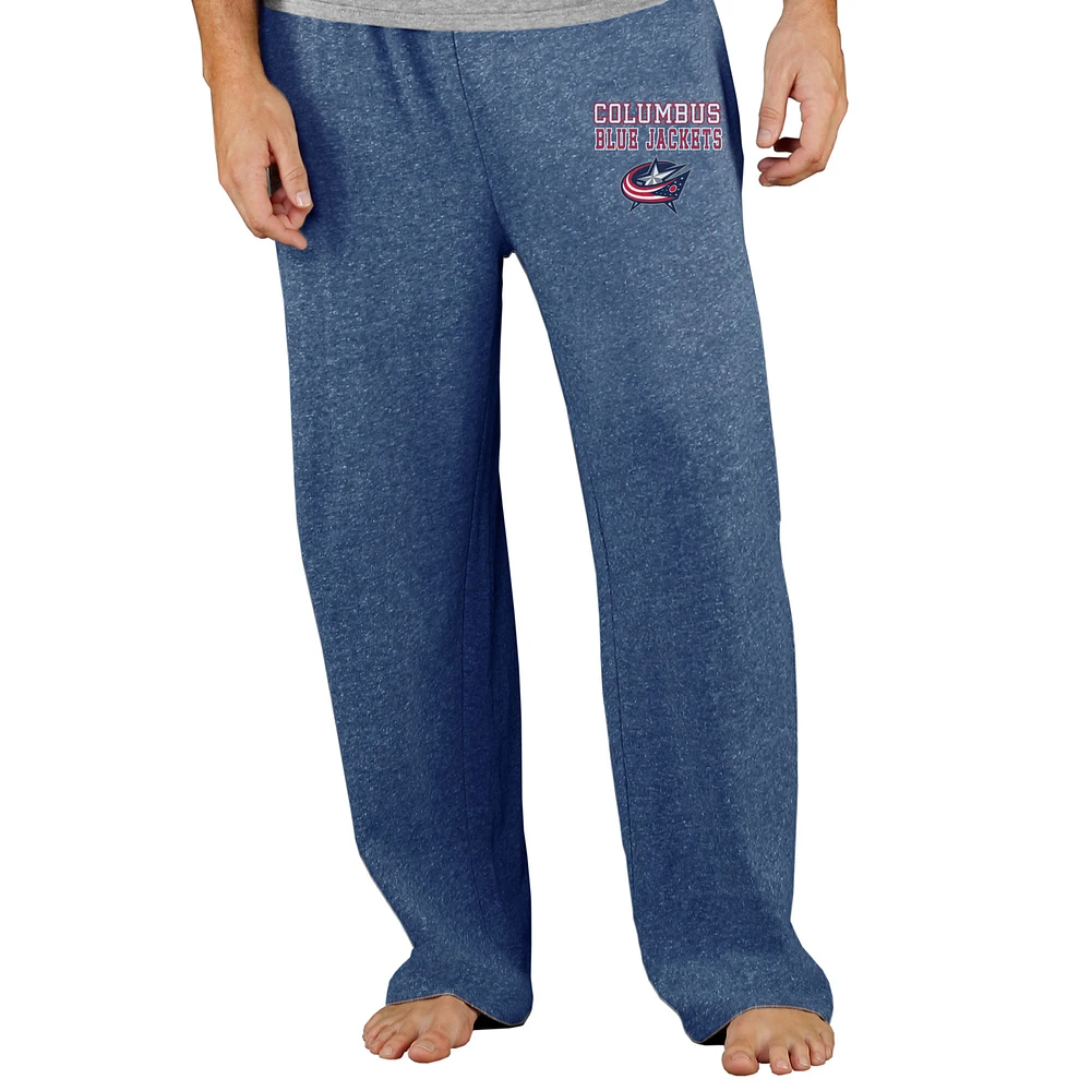 Men's Concepts Sport Navy Columbus Blue Jackets Mainstream Terry Pants