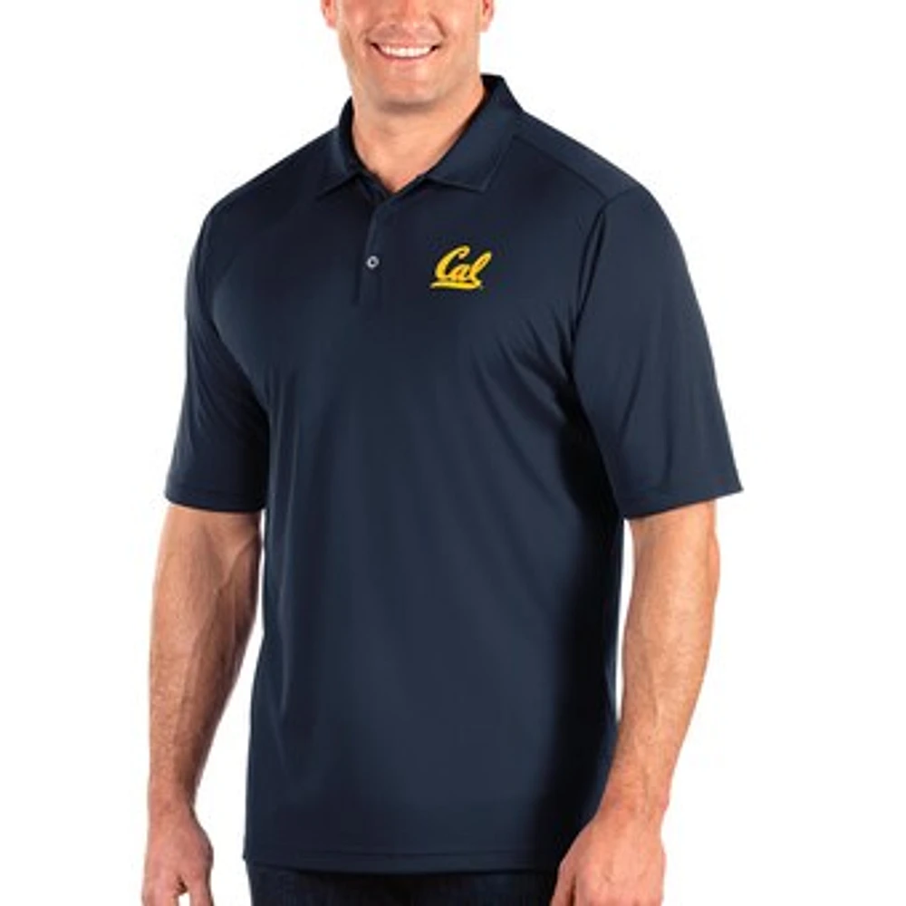 Men's Antigua Navy Cal Bears Big & Tall Tribute Polo