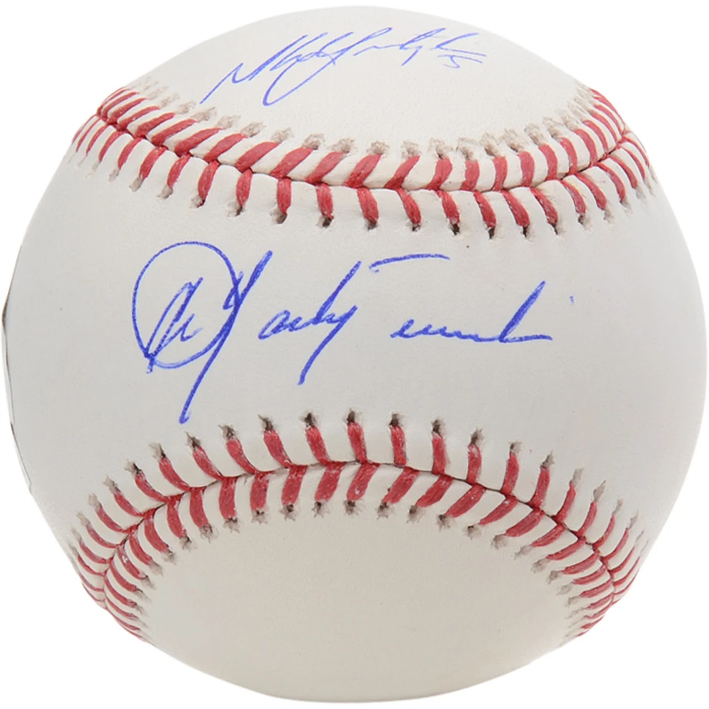 Carl Yastrzemski and Mike Yastrzemski Dual-Signed Baseball