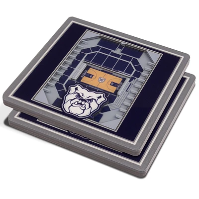 Blue Butler Bulldogs 3D StadiumViews Coasters