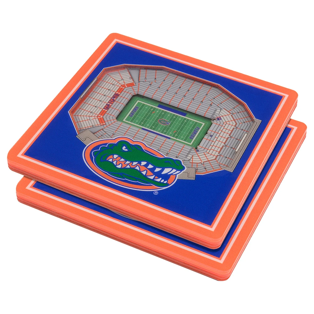 Royal Florida Gators 3D StadiumViews Coasters