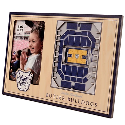 Brown Butler Bulldogs 3D StadiumViews Picture Frame