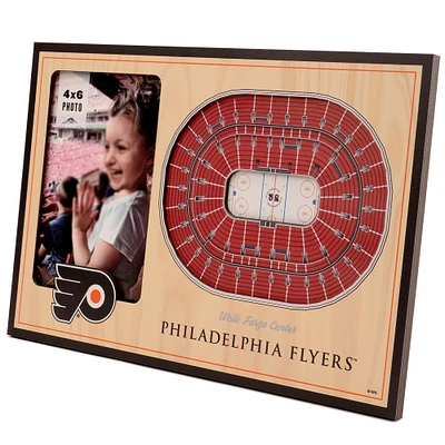 Brown Philadelphia Flyers 3D StadiumViews Picture Frame