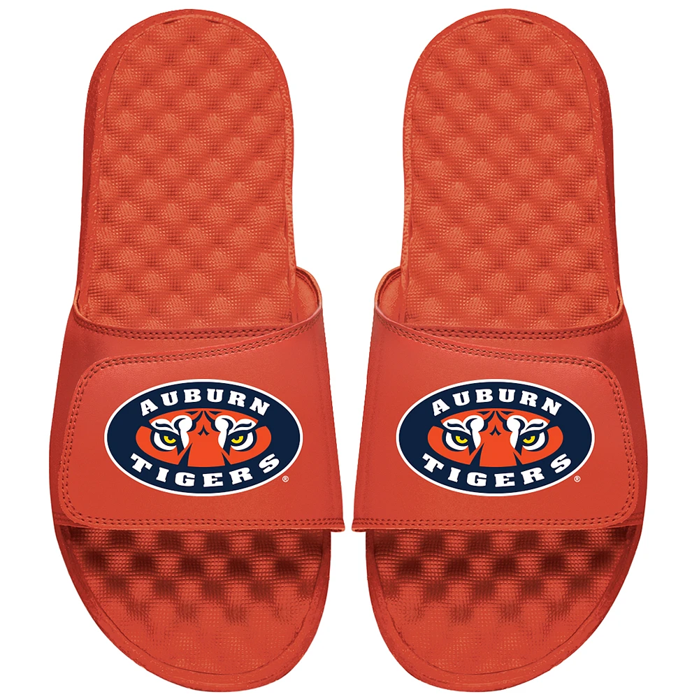 Men's ISlide Orange Auburn Tigers Logo Slide Sandals