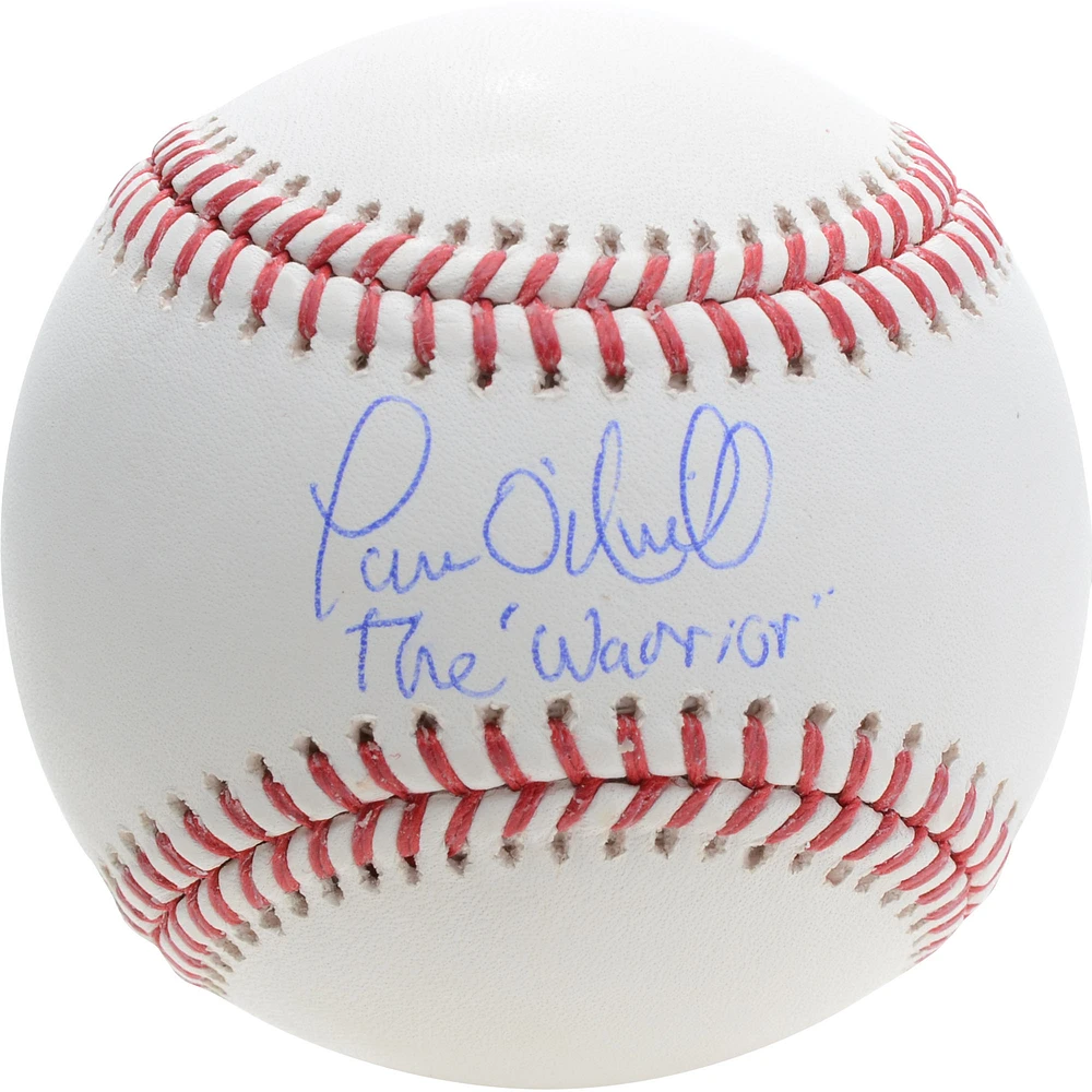 Paul O'Neill New York Yankees Autographed Baseball with "Warrior" Inscription